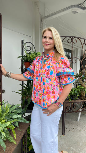 Lottie Top Pink Chantilly