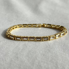 Load image into Gallery viewer, Lainey Tennis Bracelet: Gold