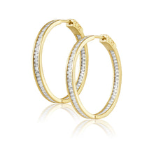 Load image into Gallery viewer, Priscila Hoop: Gold / Large - 1.5"