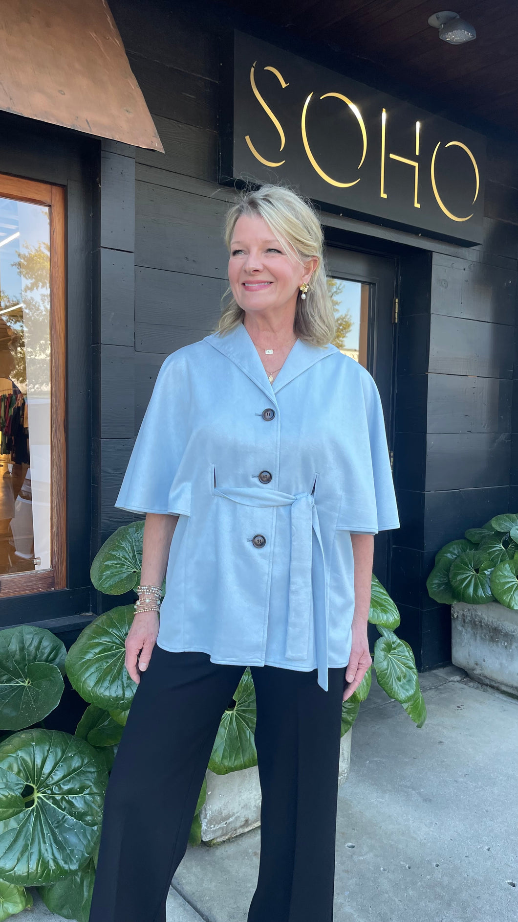 Cape Powder Blue Jacket