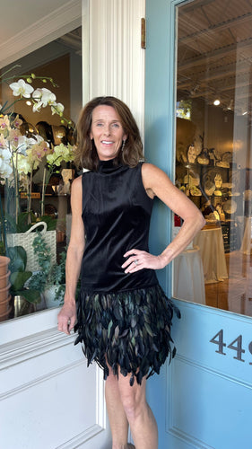 Colette Feather Dress