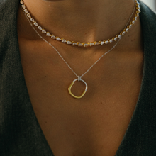 Load image into Gallery viewer, Kira Tennis Necklace: Gold