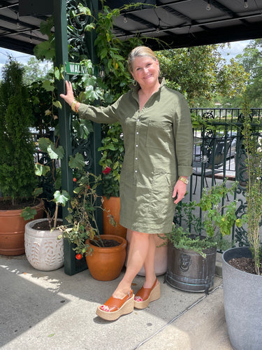 Southern Long Sleeve Playsuit Dress
