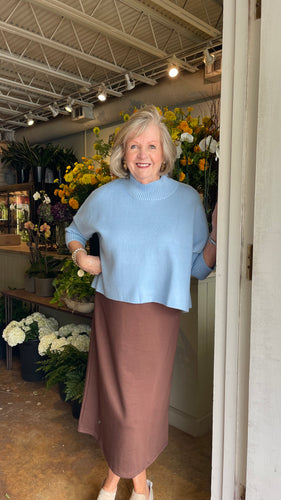 Aja Lt. Blue Sweater