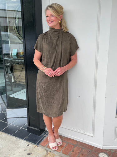 Martha Khaki Dress