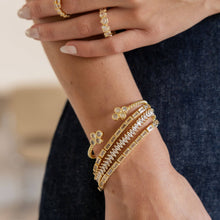 Load image into Gallery viewer, Lainey Tennis Bracelet: Gold