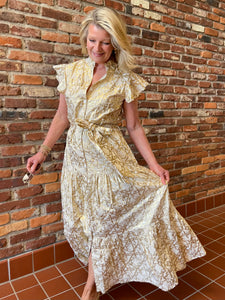 Mirabella Bamboo Gold Dress