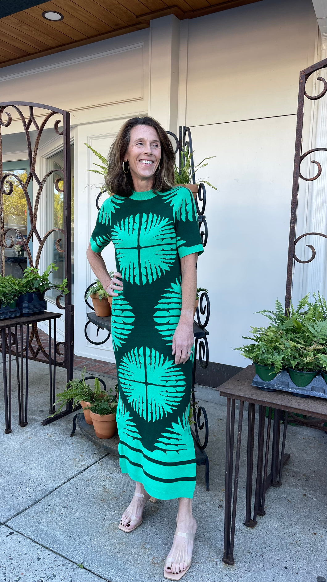 Scout Palm Sweater Dress