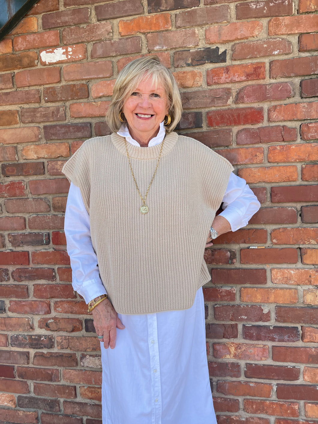 Pebbles Sweater Sand