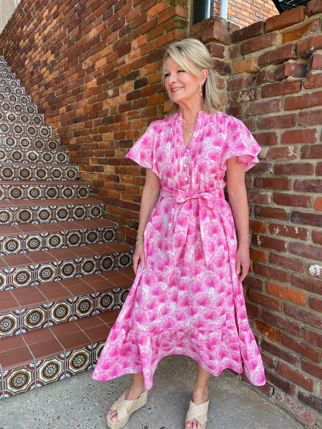 Leni Serenity Pink Dress
