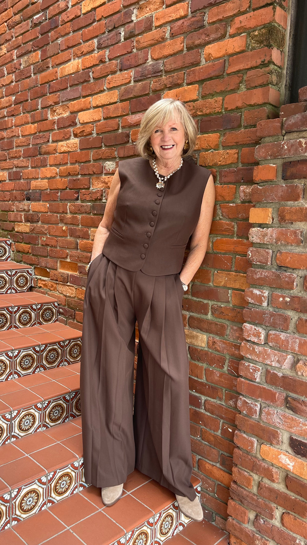 Irene Brown Pants