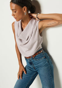 Cille Cowl Neck Tank