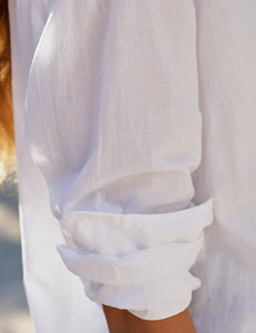 Relaxed  Eileen Classic White Shirt