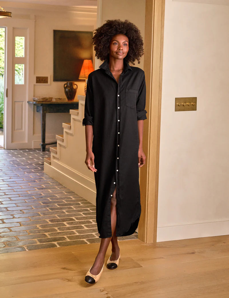 Rory Maxi Blackout Shirtdress