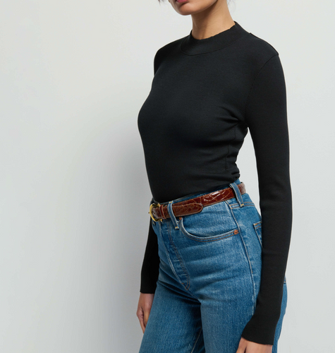 Gina Slim Mock Neck