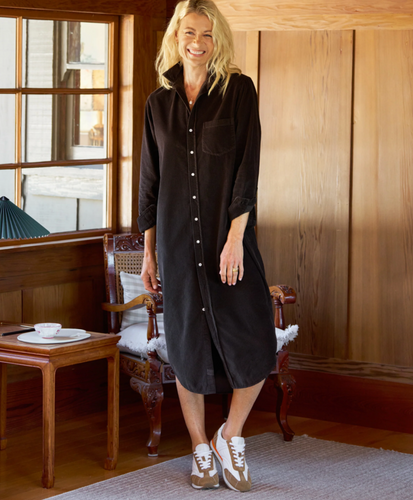 Rory Espresso Shirtdress