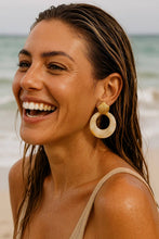Load image into Gallery viewer, Kenle Shell Earring-Marble
