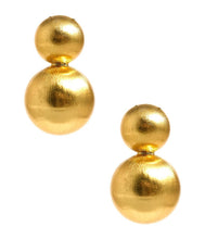 Load image into Gallery viewer, Large Audrey - Brushed Gold - Belle of the Ball - 18k Gold Plated - WS: Post