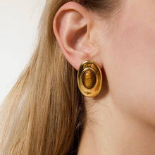Load image into Gallery viewer, Sedona Tiger Eye Oval Studs