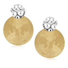 Load image into Gallery viewer, Noah Two Tone Statement Earring