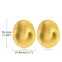 Load image into Gallery viewer, Vanessa Oval Statement Earring