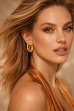 Load image into Gallery viewer, Sedona Tiger Eye Oval Studs