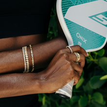 Load image into Gallery viewer, Lainey Tennis Bracelet: Gold