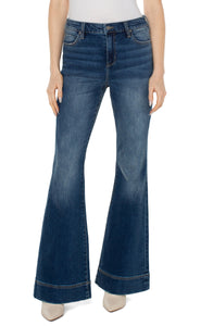 Hannah Hi-rise Flare w Wide Hem Chatfield